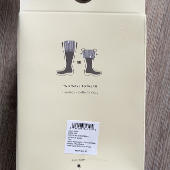 UGG Shaye Woman’s Boot Socks - Picture 6 of 15